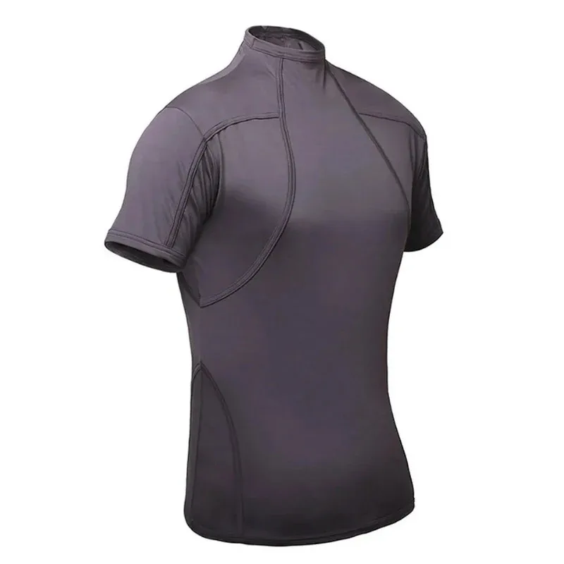 2025 11 Re4 이블 케네디 코스프레 의상 그레이 T 레온 데스 아일랜드 티셔츠 피트니스 티셔츠 캐주얼 스트리트셔츠 탑 티 W