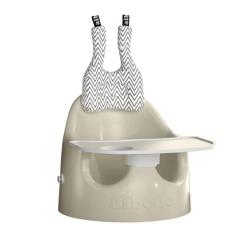 

Детское кресло-подушка для комфорта малышей 4-12 месяцев, напольное сиденье с мягкой пенопластовой подушкой, ремнем безопасности и высокой спинкой.