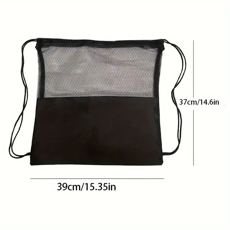 1pc portatile con coulisse zaino da basket borsa a rete calcio calcio pallavolo borse portaoggetti sport all\'aria aperta viaggiare palestra