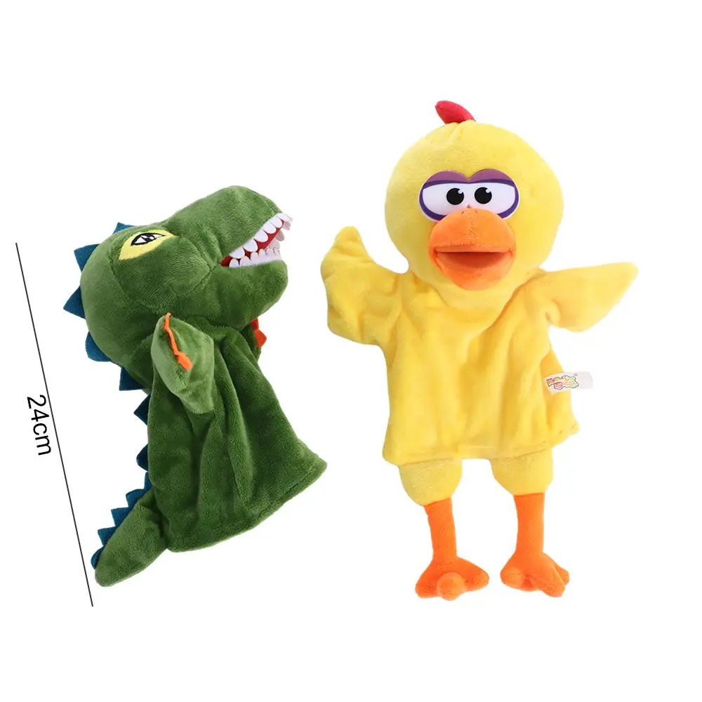 Kawaii Soft Toy Stuffed Toys Stuffed Animals Dinosaur Stuffed Toys Plushed Doll Finger Puppet Animal Puppet Hand Finger Puppet