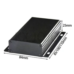 Aluminum Enclosure 84*25*85/100/110mm Split Box Blue/Black Aluminum Box for Electronic Project Box Industry Enclosure