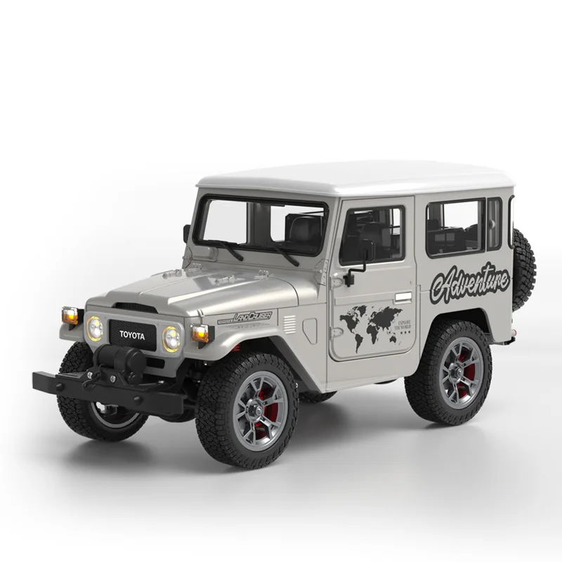 Hg4-211 1/16 Struttura Metallica Fj40 Simulazione Auto Telecomandata Giocattolo Per Bambini Con Verricello Regalo Di Natale Adatto Per Principianti
