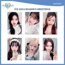 IVE Korean Girl Group 2024 Taiwan Calendar SW Bonus YujinGaeul Wonyoung LIZ Rei Leeseo Bookmarked Small Cards