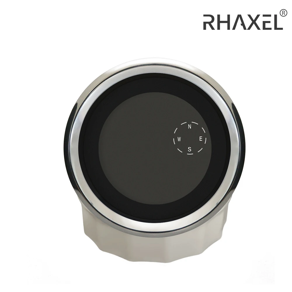 RHAXEL 85mm GPS Speedometer 0-299 KM/H Knots MPH Mileage Adjustable Overspeed Alarm Fuel Level Meter Voltmeter for Boat Car