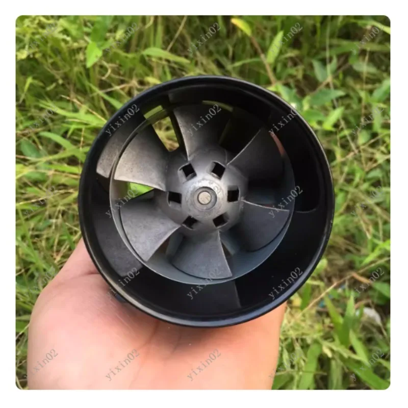 12V Turbo Blower High Power Strong Wind Car Turbo Fan High Speed Supercharged Air Blower Booster Fan