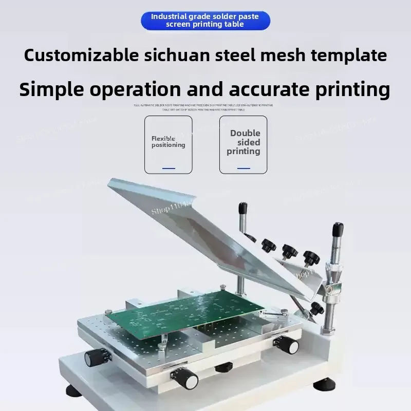 

ZB3040H SMT Manual Solder Paste Stencil Printer (250x400mm) - Factory High Precision PCB Solder Paste Screen Printing Machine