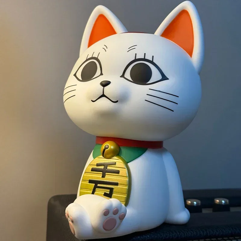 17cm Dandadan Anime Figure Turbo Granny Figure Saving Pot Kwaii Cat Model Peripherals Action Figure Ornament Birthday Gift Toys