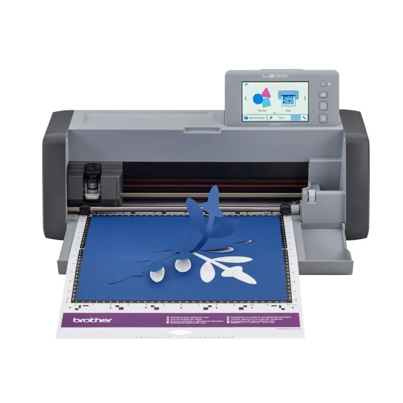 ScanNCut SDX125EGY Elektronische DIY-Schneidemaschine mit Scanner, individuelle Aufkleber, Vinyl-Wandkunst, Grußkarten
