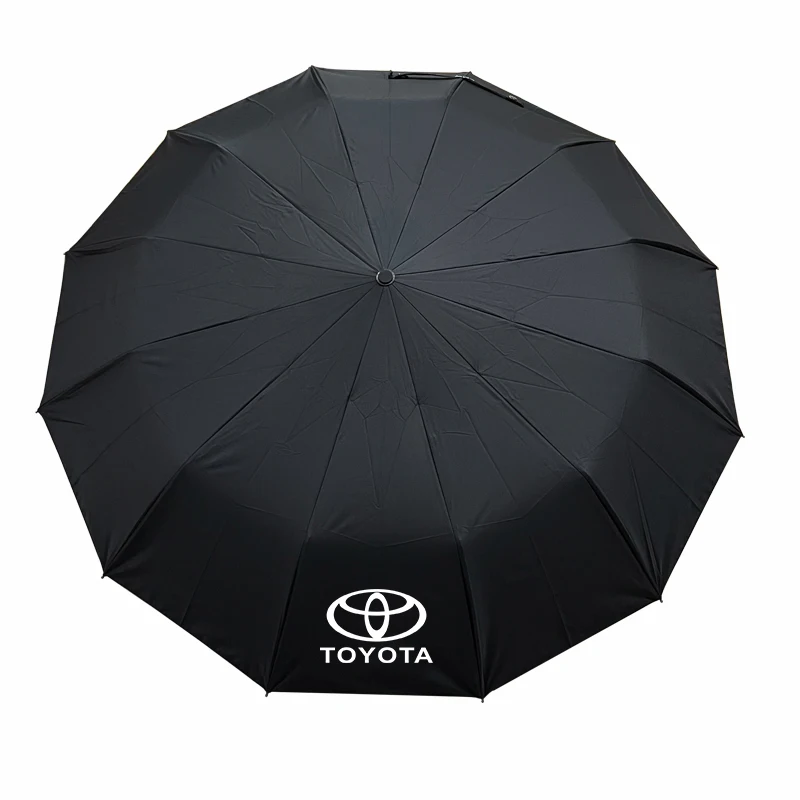 High-end Car Folding Sunshade Windproof Umbrella For Toyota Yaris Camry Land Cruiser Rav4 Rush Avensis Verso Caldina Raize Scion view 3
