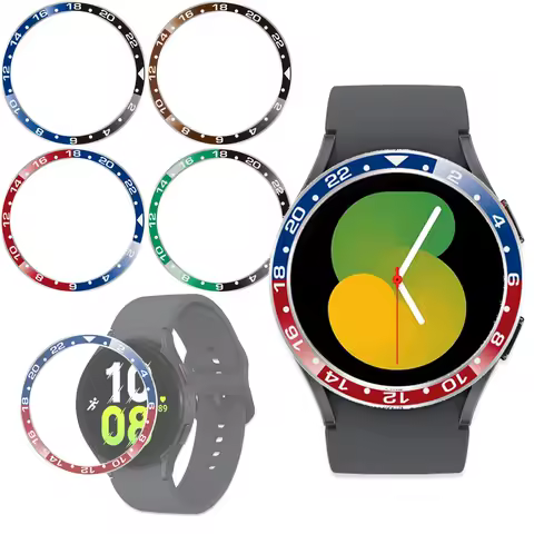 For Samsung Galaxy Watch 5 /4 40/44mm Bezel Ring Smartwatch Sport Metal Protection Stainless Steel For Watch 4 classic 42/46mm