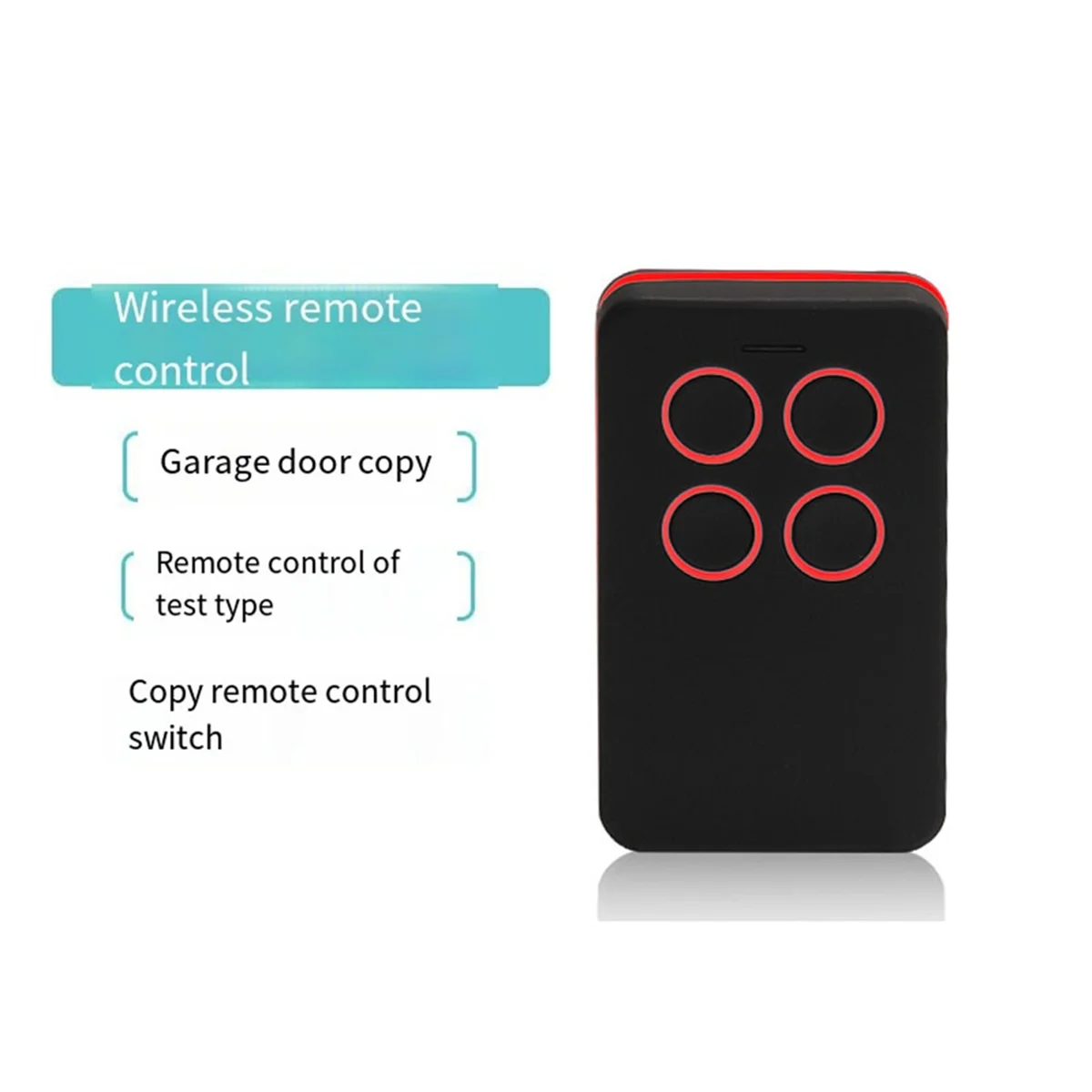 Smart Home Clone Remote Control 433MHz Automatic Copy Remote Control Multi-Frequency Wireless Cloning Garage Door Opener