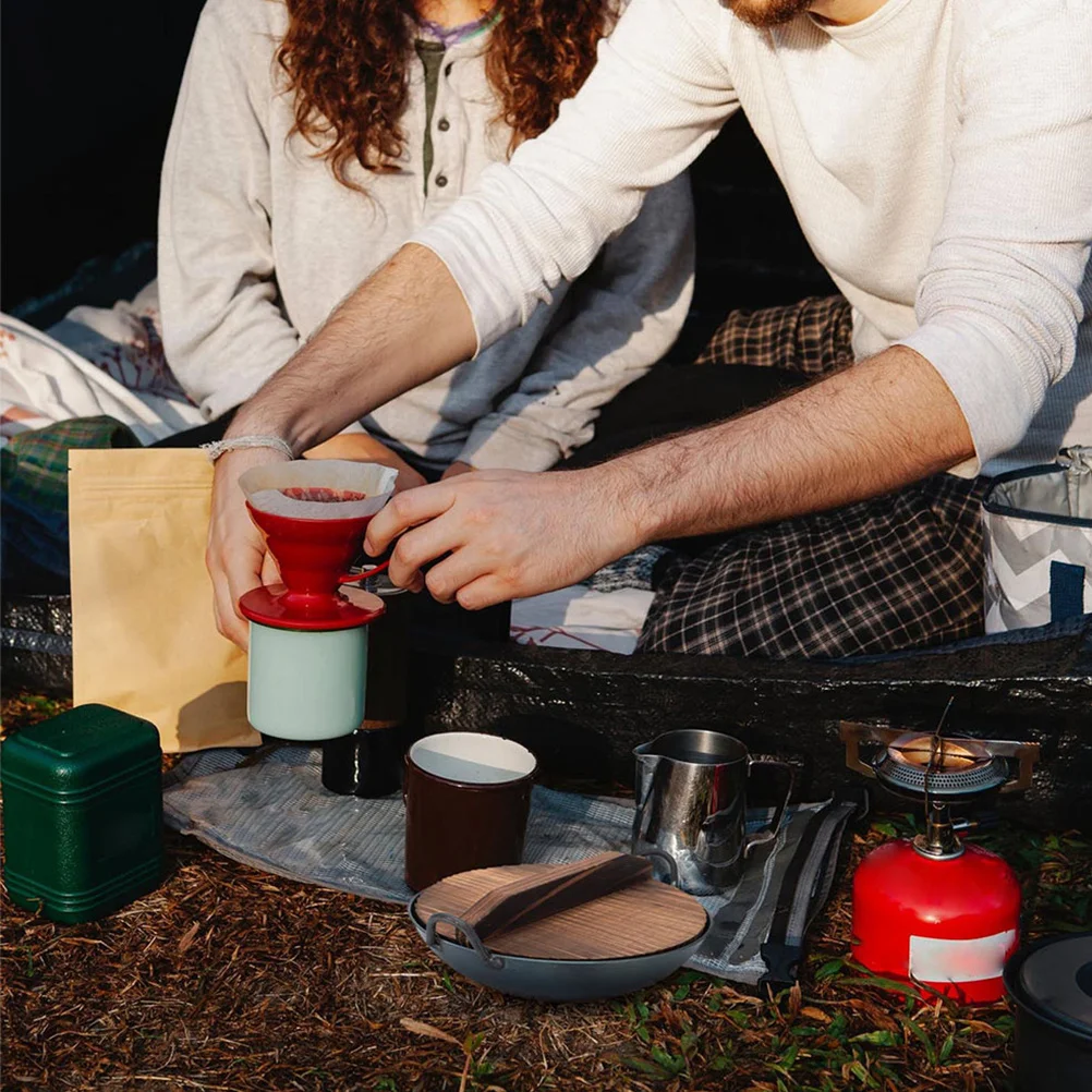 صغيرة الحديد مقبض مزدوج ووك غطاء التظاهر اللعب مقلاة الطبخ دمية اكسسوارات المطبخ مصغرة أداة المطبخ محاكاة #6