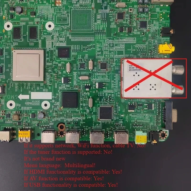 BN41-01587E BN41-01587B BN41-01587D for Samsung TV Main BoardUE55D6300 UN46D6900 UE46D6500 UE40D6500  Motherboard