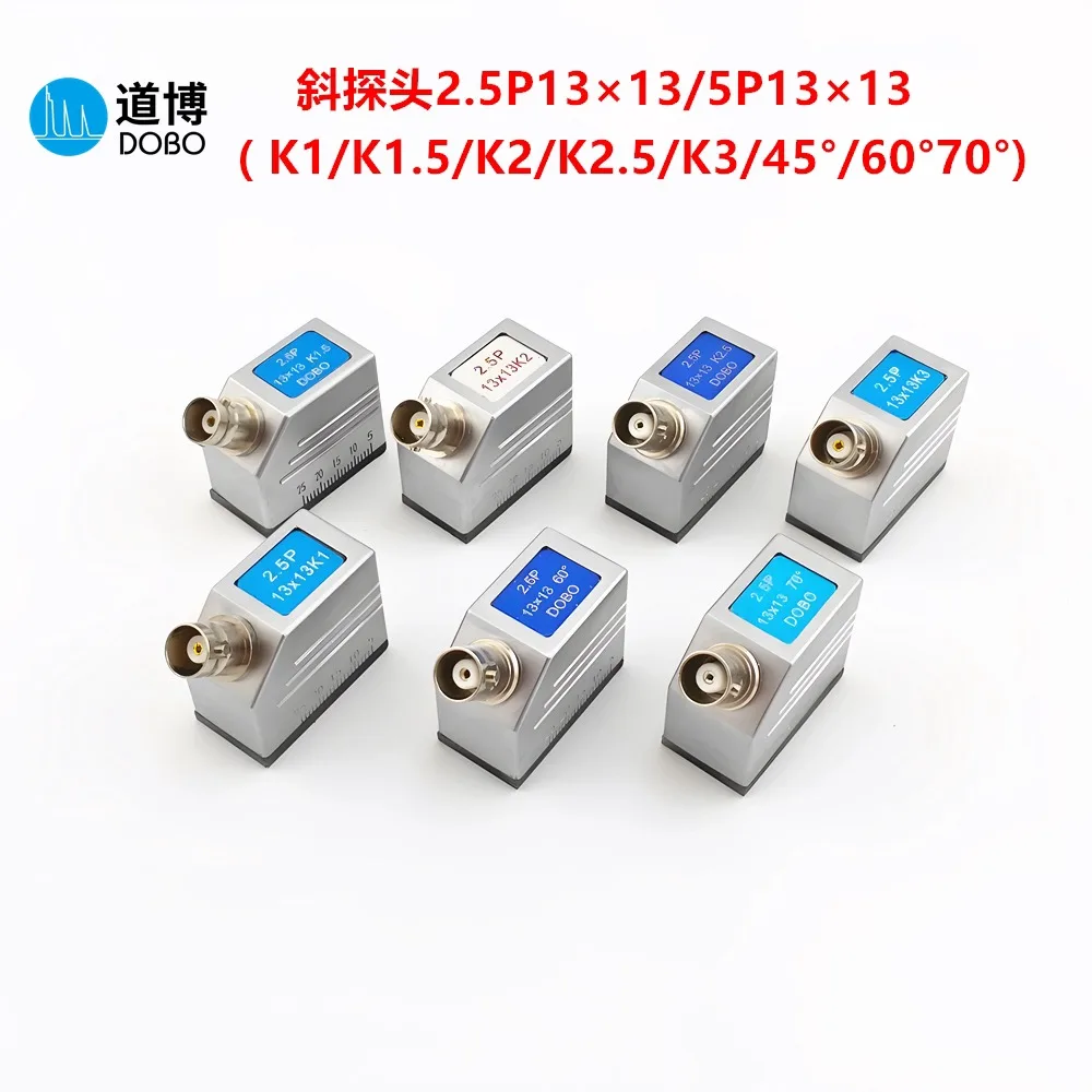 2.5P ultrasonic flaw detector oblique probe for steel pipe weld UT transverse wave nondestructive testing at 5MHz