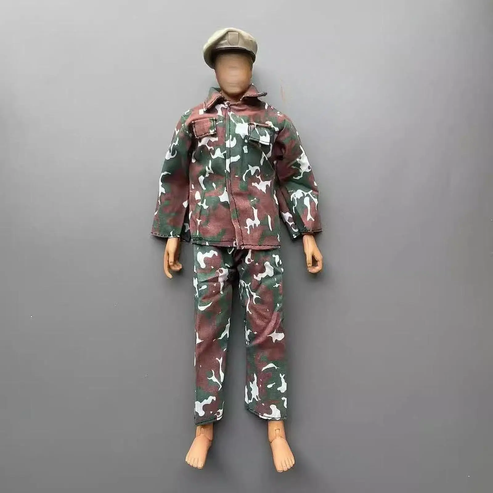 

1/6 Male Figure Clothes Action Figures Clothes Handmade Jungle Suit Stylish Costume Outfit for 12'' Action Figures Accessory