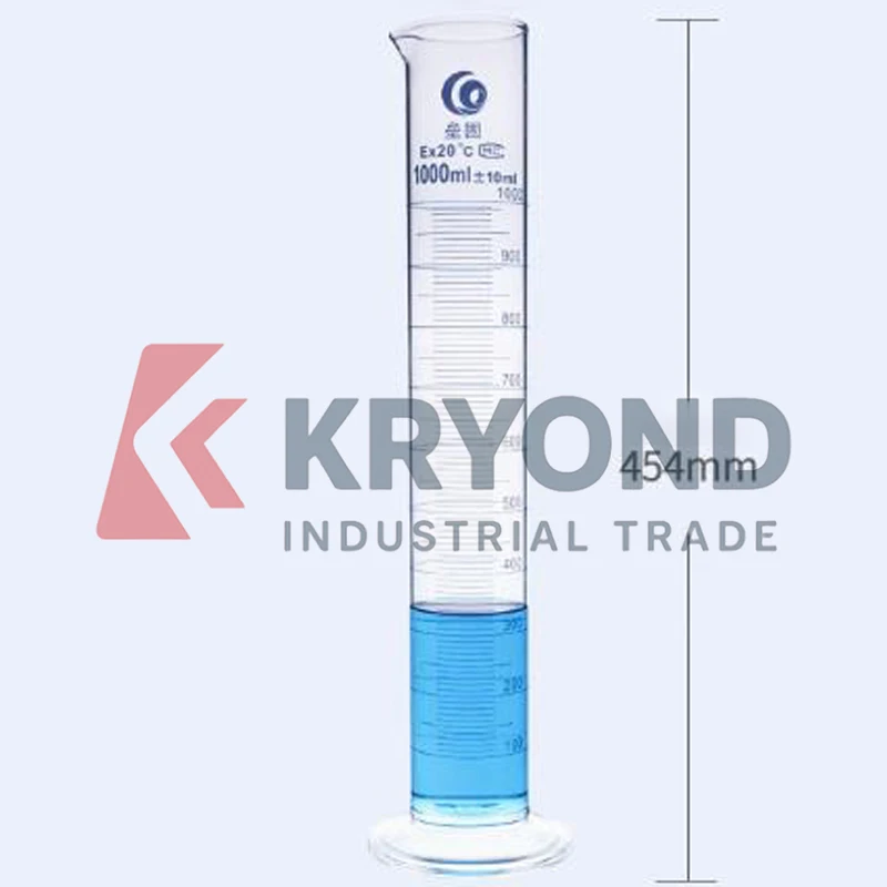 1000ml 実験用ガラスメスシリンダー 純正品