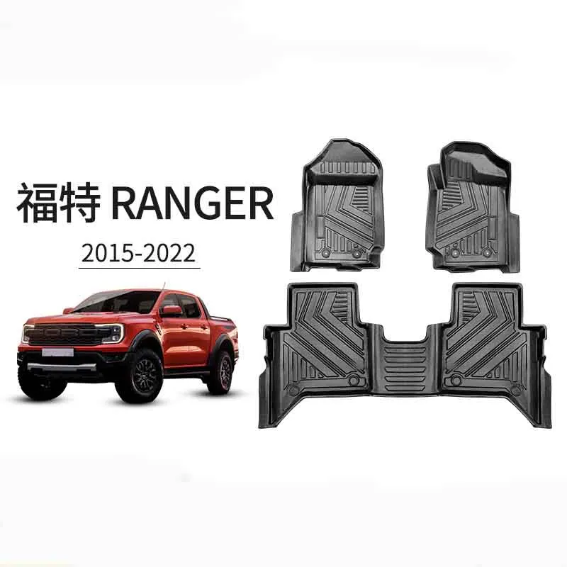 

TPE mats are suitable for Ford RANGER right rudder waterproof and wear-resistant mats Ford Ranger right-hand drive mats