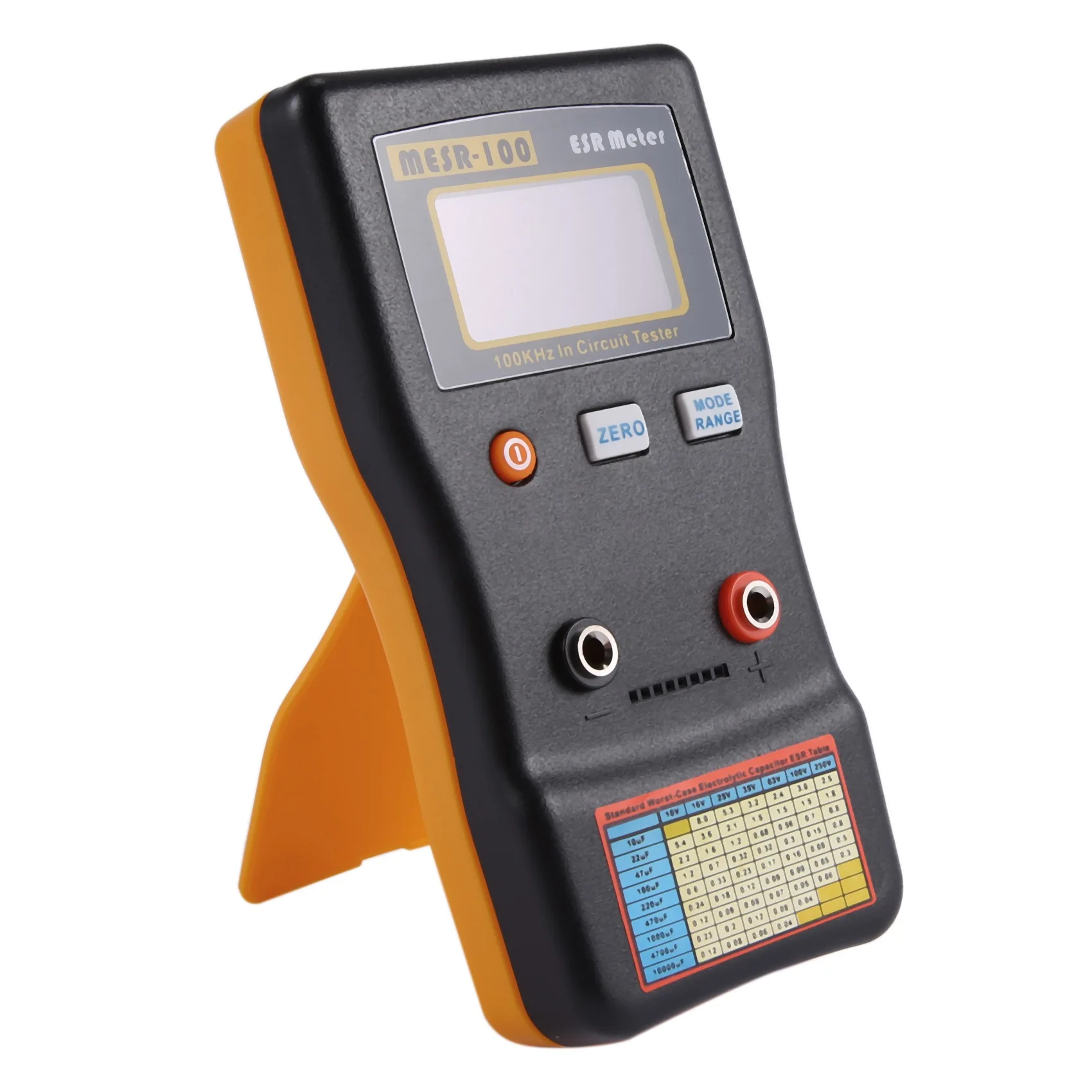 MESR-100 V2 Low Ohm Meter MESR-100 ESR LCR Capacitance Ohm Meter Professional Measuring Capacitance Resistance Capacitor Ci