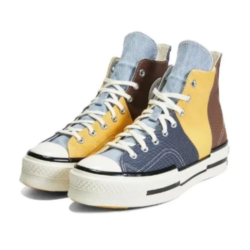 Converse Chuck Taylor All Star 70 Hi Plus Squirrel Chocolate Men Women Canvas Casual Shoes Breathable Sports Skateboard Sneakers