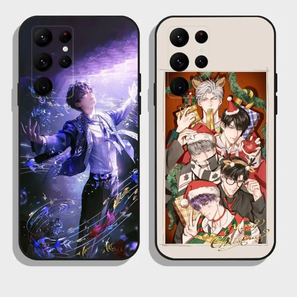 

SylusL-Love And Deep Space Phone Case For Samsung Galaxy A73,A21s,A22,A31,A52,A53,A71,A41Soft Black Shell