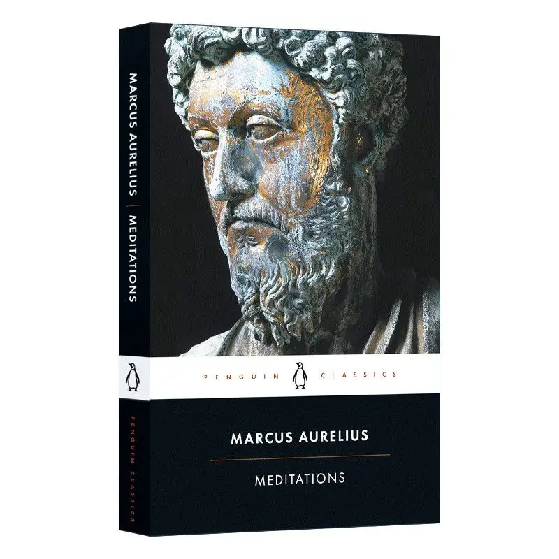 الكتب الفلسفية الإنجليزية الأصلية التأملات ماركو أوريليوس البطريق الكلاسيكية الكتب الإنجليزية Libros Livros #1