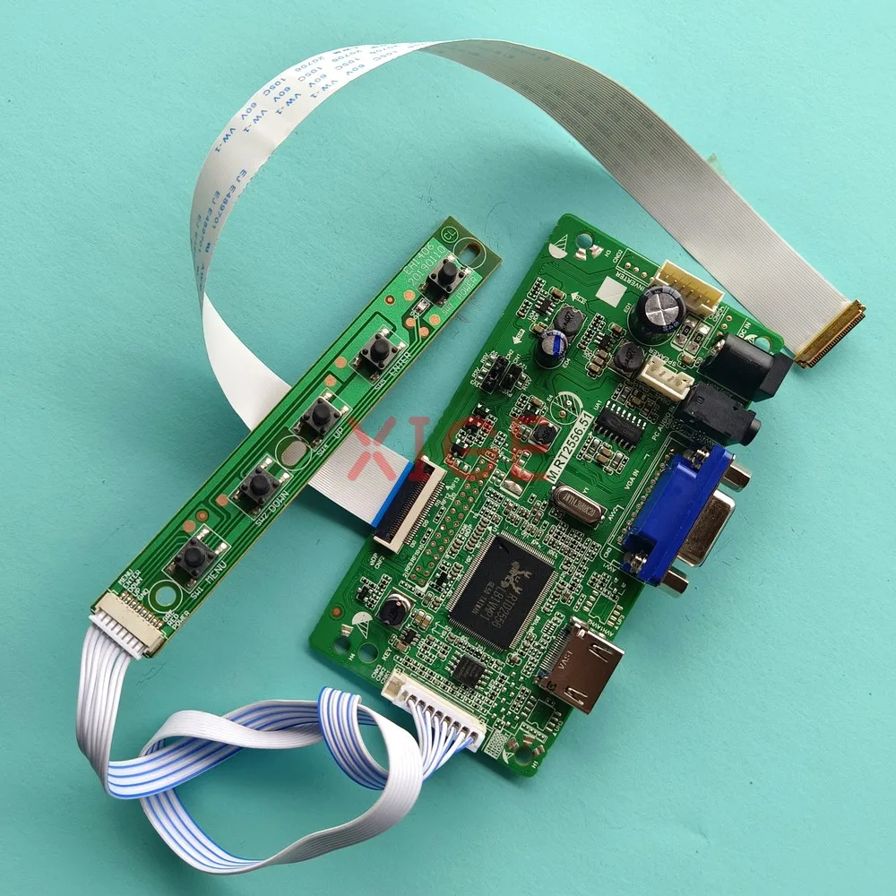 

Controller Board Fit LP116WH6 B116XAN03 M116NWR1 NT116WHM M116NWR4 B116XTN02 N116BGE VGA+HDMI 1366x768 Monitor 30Pin EDP Kit DIY