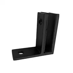 Railing Wall to Glass Clamp Easy Installation Multipurpose Replaces Gadget Bracket for Pool Stair Balustrade Balcony Deck