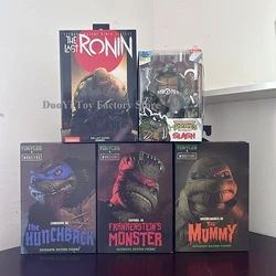 NECA Figure Last Ronin Turtles Action Figure Mummy Cos Michelangelo Raphael Armored Turtle Version Master Model Toys Decor