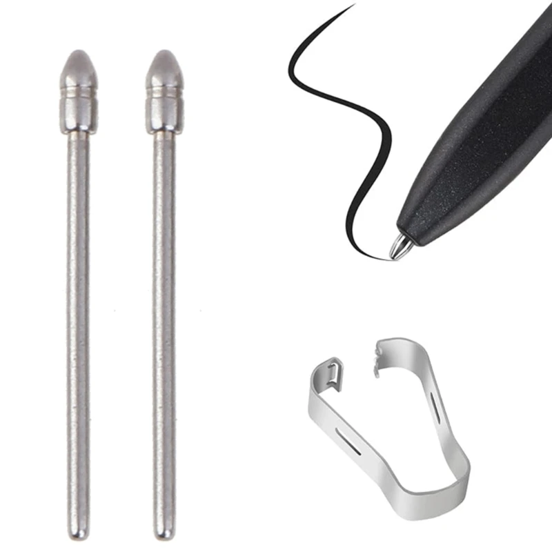 No Worn Out Titanium Alloy Stylus Tips for Kindles Scribe Write Stylus Pen, Ballpoint Smooth Note Taking Fine Backup Nib F19E