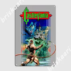 Castlevania Nes Metal Sign Plates Kitchen Cinema Kitchen create Tin sign Poster