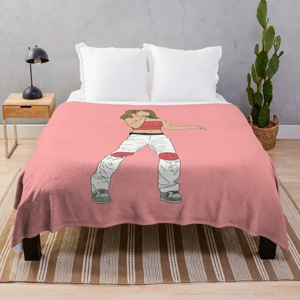 

Britany Spears concert Throw Blanket Soft Solid Color Blanket for Couch Bed