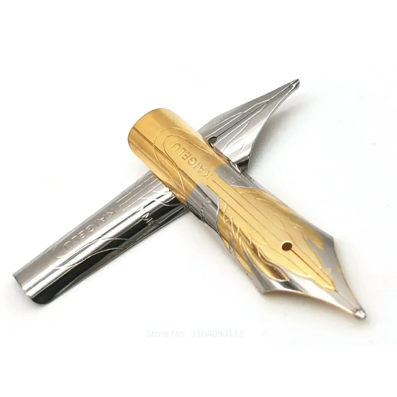 Hot 1 Piece Original Kaigelu Fountain Pen Nibs Manual Long Knife Grinding Nib For Jinhao100 Jinhao450 Yong Sheng 699 Majohn T1
