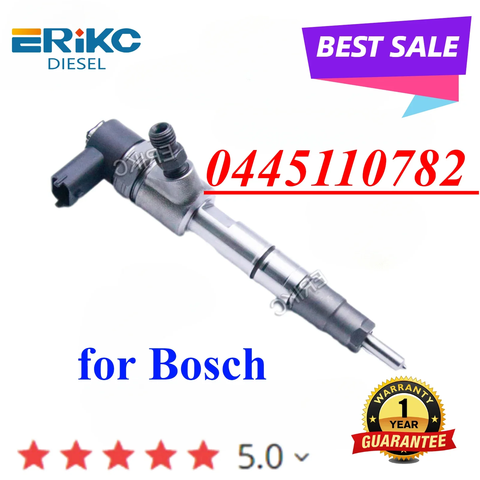 0445110782 Auto Injector 0 445 110 782 Engine Sprayer Assy 0445 110 782 for Bosch Weichai