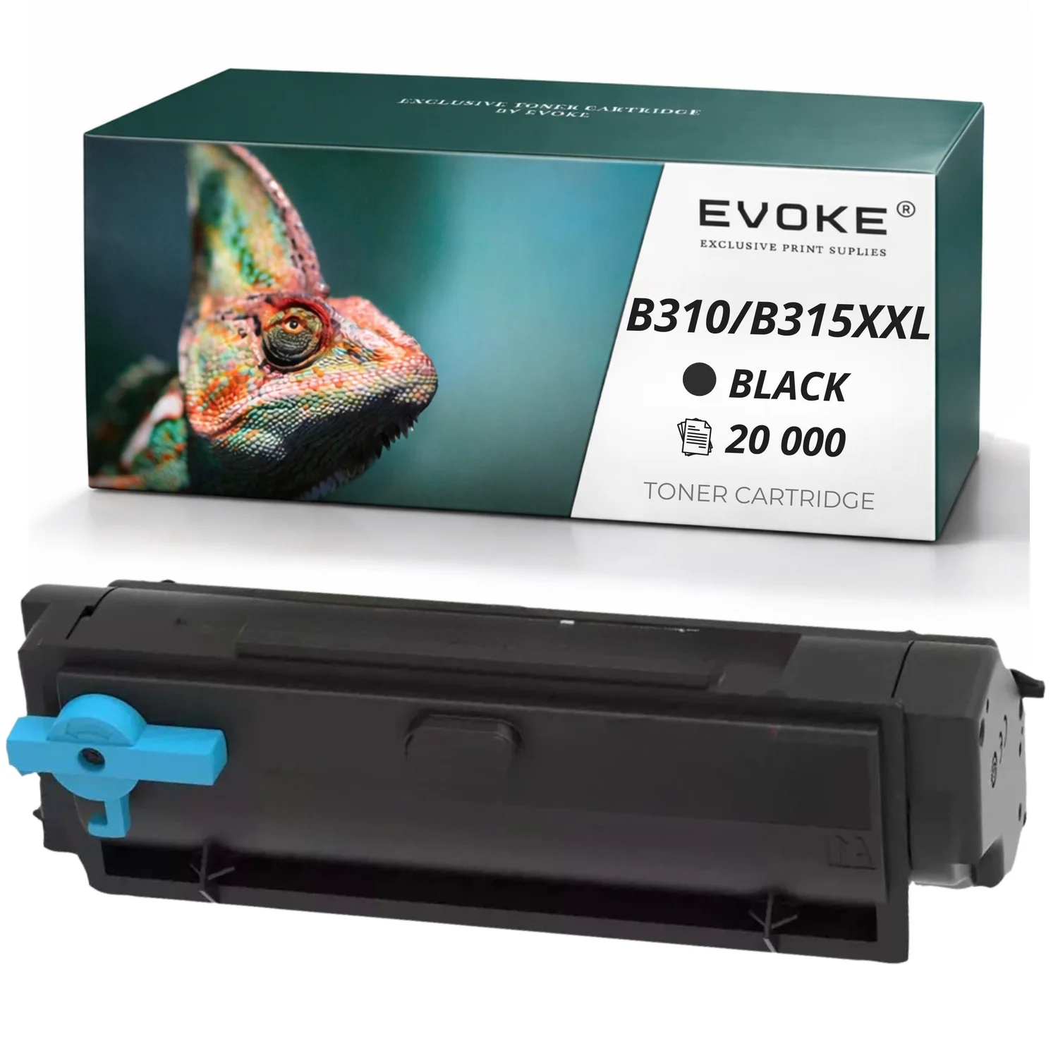 Evoke Compatibele Toner voor Xerox B310 B315 XXL 006R04381 Zwart 20000 Pagina's B305 B310 B315