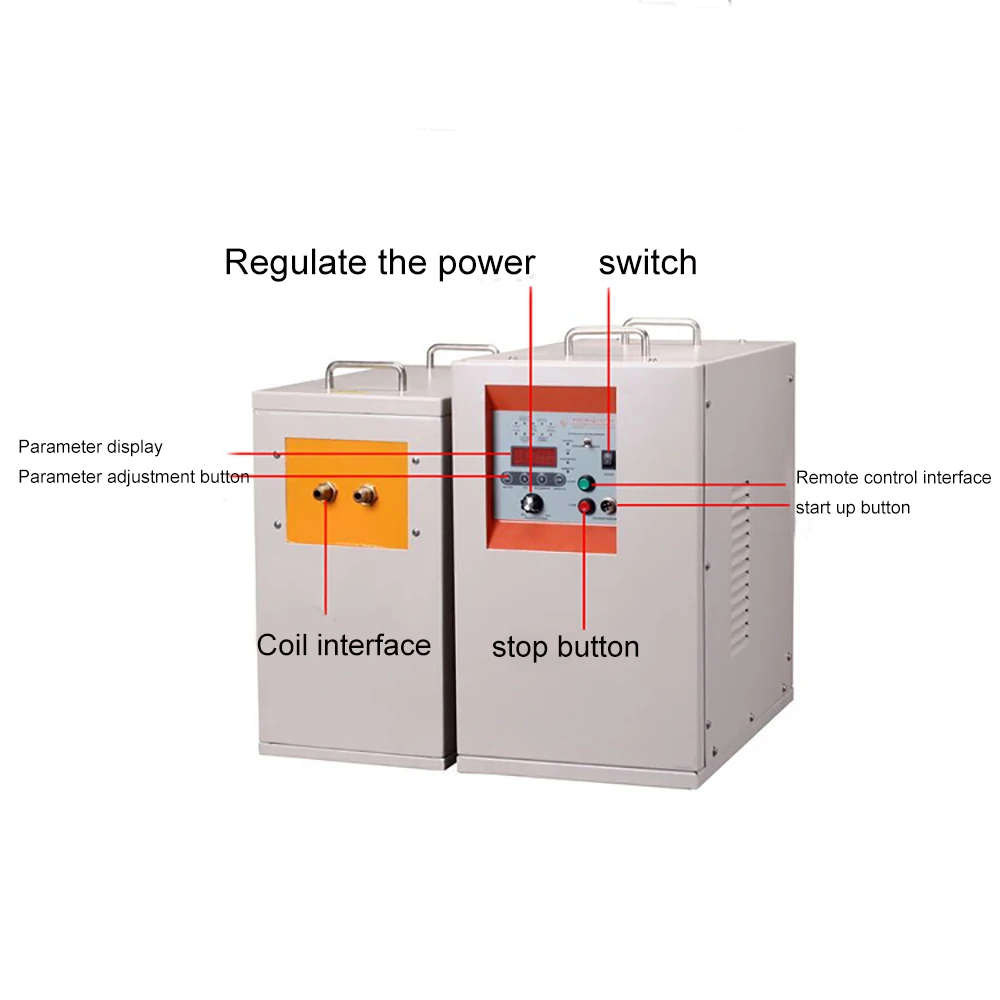 15KW-160KW Medium Frequency Induction Heating Power Supply,Metal Melting Furnace,Induction Heater