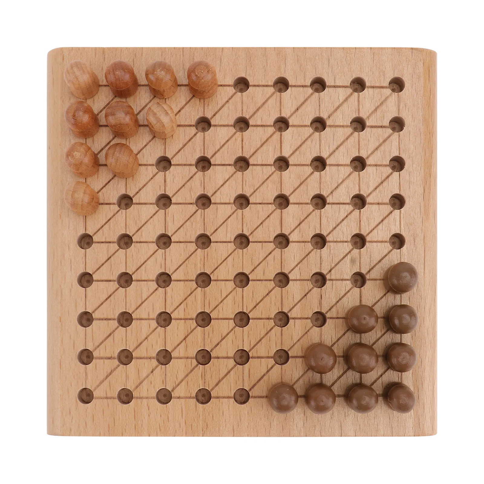 

1Set Chessboard Game Intellectual Development Educational Board Game for Children Party Entertainment Wooden Playthings