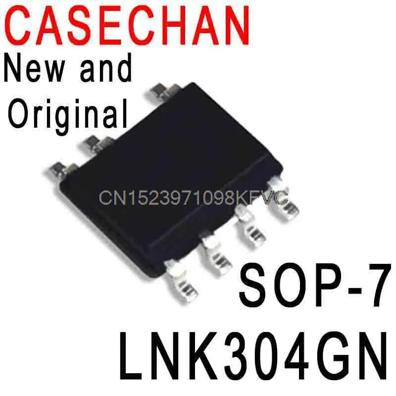 5PCS New and Original LNK304 SOP-7 SMD Power Management IC Offline Switch In Stock  IC LNK304GN