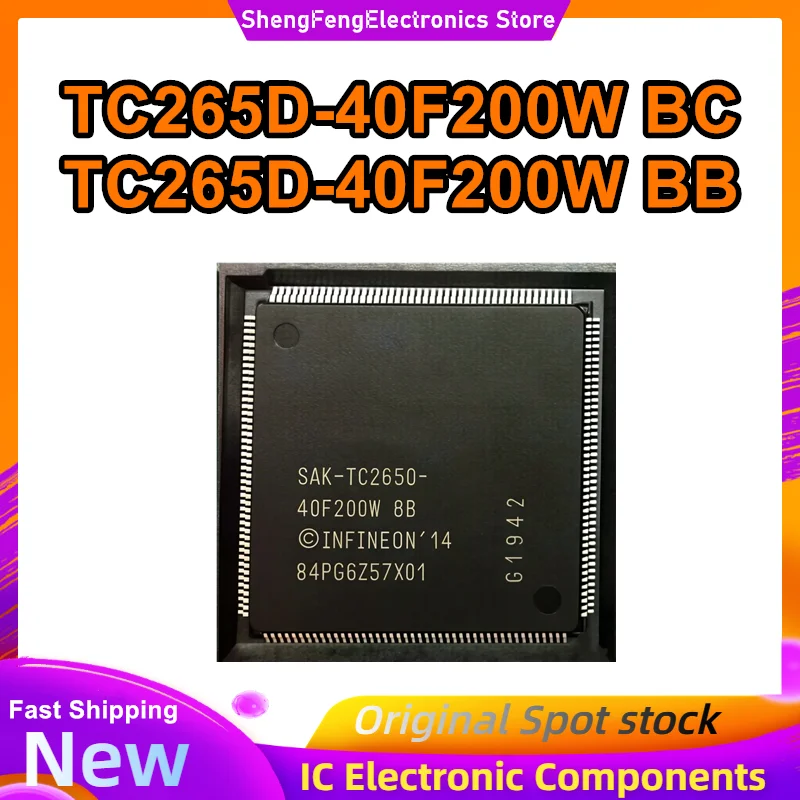 

SAK-TC265D-40F200W BB SAK-TC265D-40F200W BC SAK-TC265D QFP176 1 шт./лот