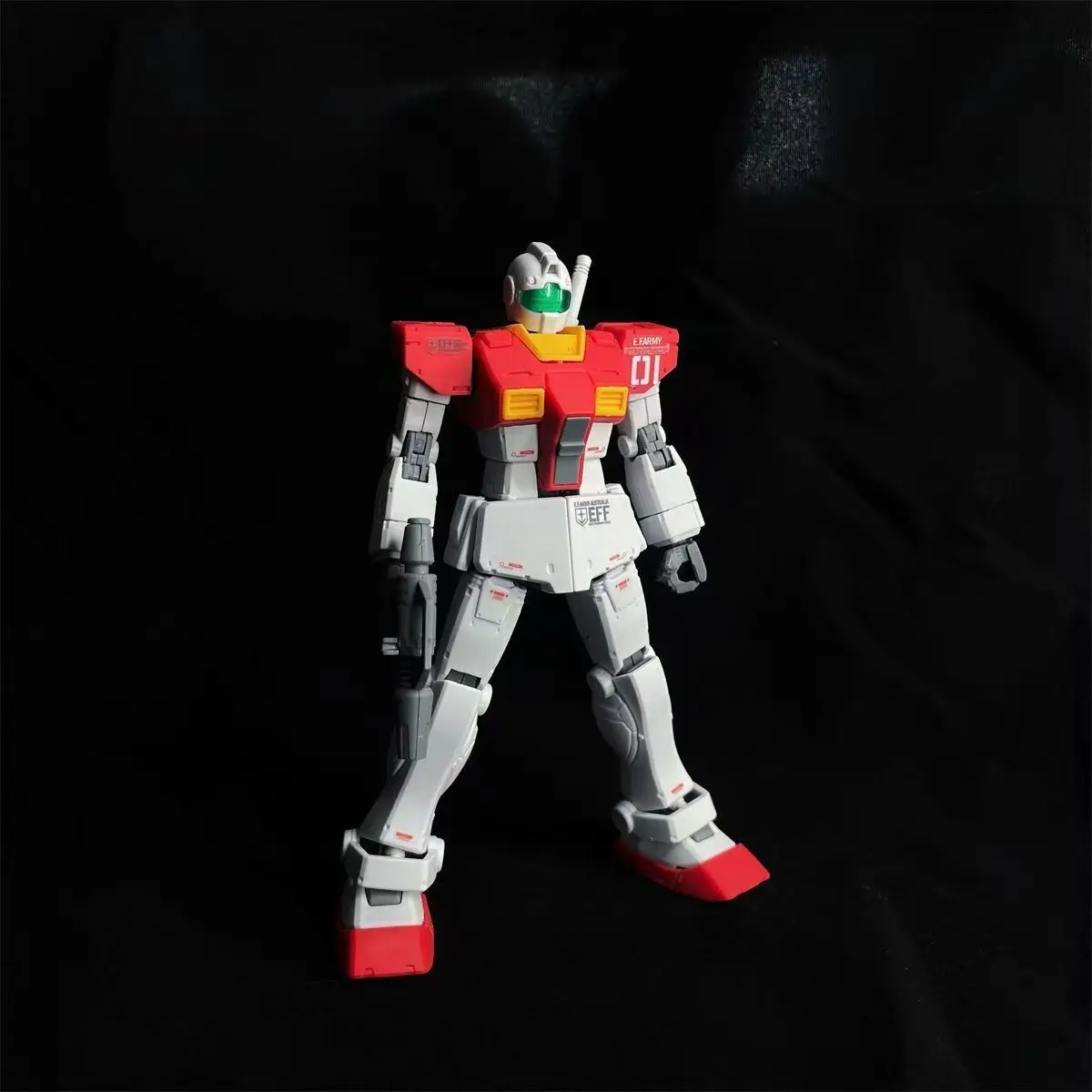 Em estoque novo modelo jiji 1/144 hg gk Rgm-79 gm gto montagem modelo kits anime figura de ação robô modelo plástico presentes brinquedos