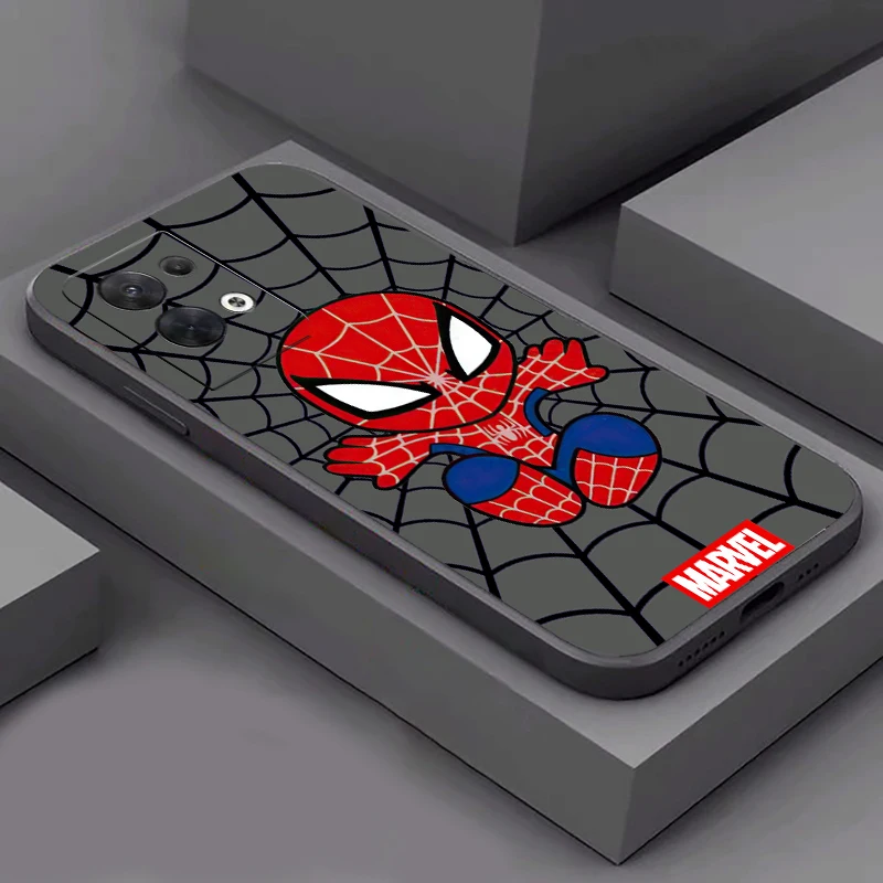 Wunder Spider Man Cartoon Handy hülle für Oppo finden x6 x5 x3 Pro Lite Neo Oppo Reno 9 8 7 Pro Lite 8t 8z 7z 5g Funda