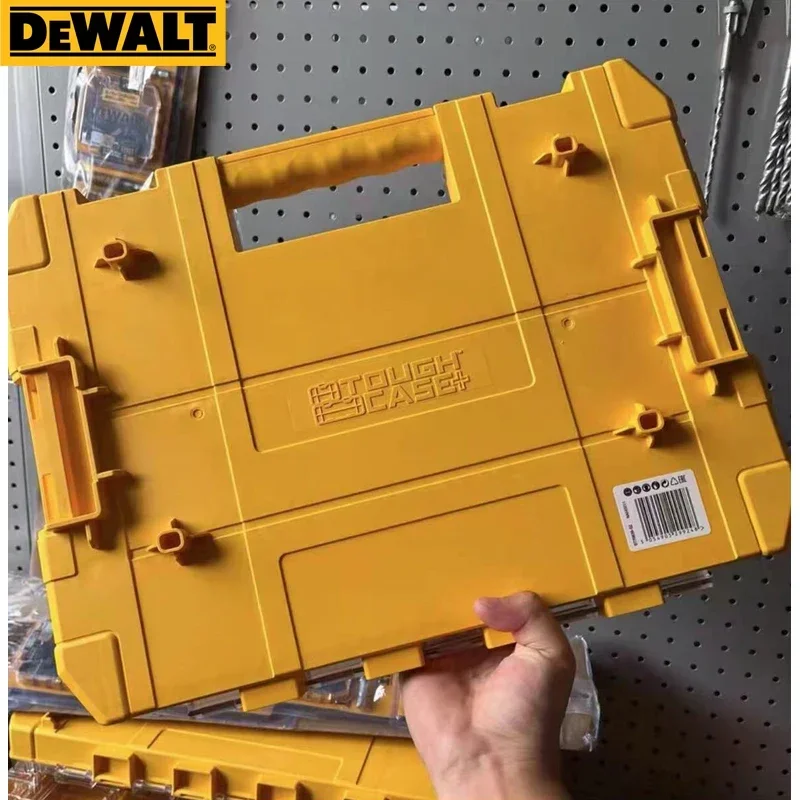 DEWALT DT70839 Large Tough Case With 6 Dividers Divider Screws Bits Accessory Storage Box Dewalt Drill Driver Bit Tool Case