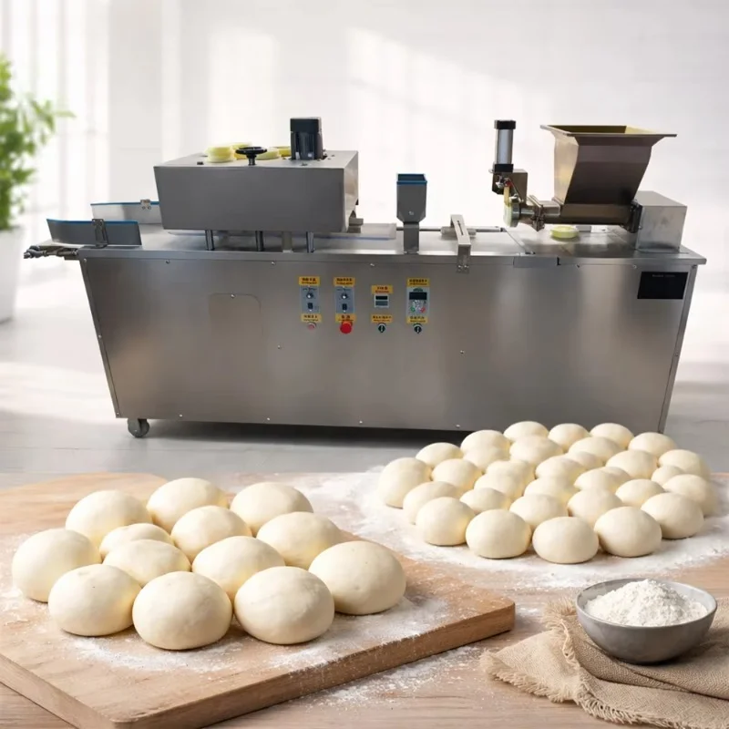 Customized Commercial Automatic Dough Divider Rounder Machine Dough Ball Forming Making Equipment For Bakery Production Line