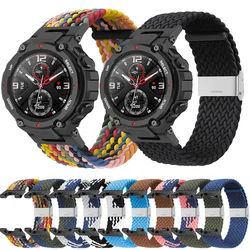 Correas elásticas trenzadas para reloj inteligente Huami Amazfit t-rex 2, pulsera ajustable de nailon para Xiaomi Amazfit t-rex Pro Trex 2