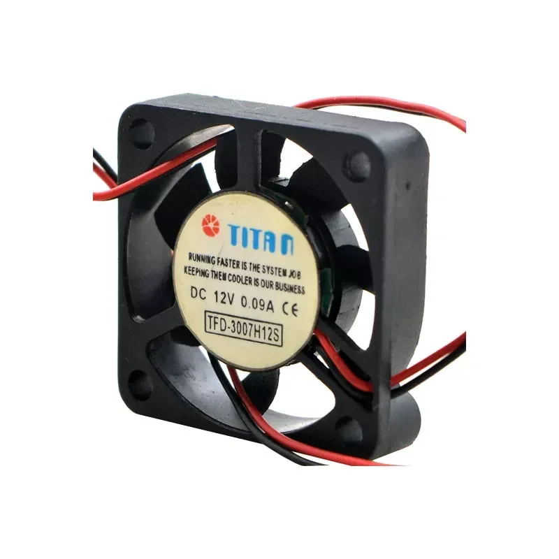 for TLTAN TFD-3007H12S 12V 0.09A 3007 3CM Miniature Ultra Silent Small Fan Genuine Replacement Cooling Fan