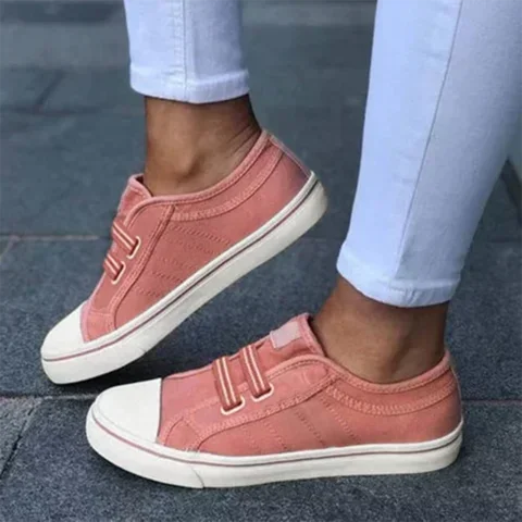 Fast Shipping 2023 Women Vulcanized Sneakers Breathable Flat Casual Classic Shoes Woman Spring Autumn Canvas Zapatos Mujer 2020