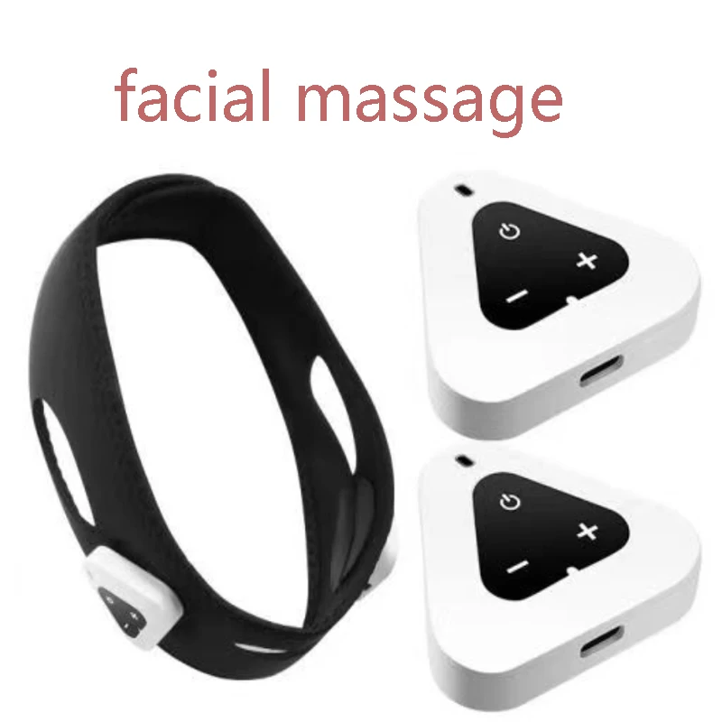 Women Face Slimming Bandage Vibration  V Line Shaper Chin Cheek Lift Up Belt Anti Wrinkle Band Massager Beauty Skin Care Tools