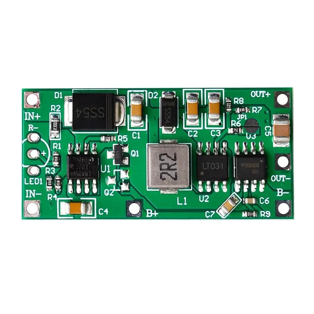 DC UPS 5V 12V 15W Uninterrupted Charging Module 18650 Lithium Battery Boost Step Up Power Supply Voltage Converter Board