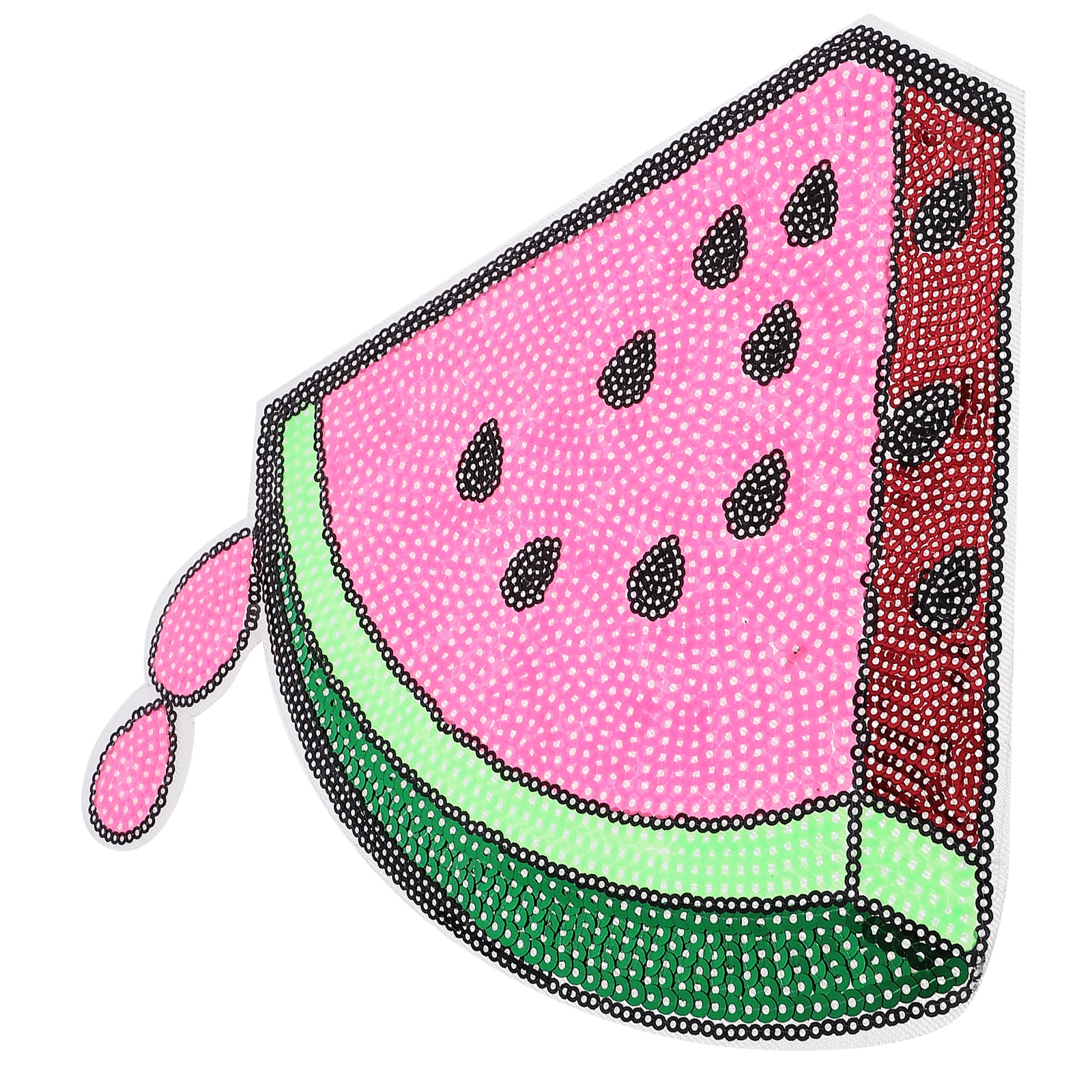 

Watermelon Cloth Stickers Beautiful Clothing Patch Cute Sequin Clothes Sewing Crafts Nonwovens Plastic Durable Safe
