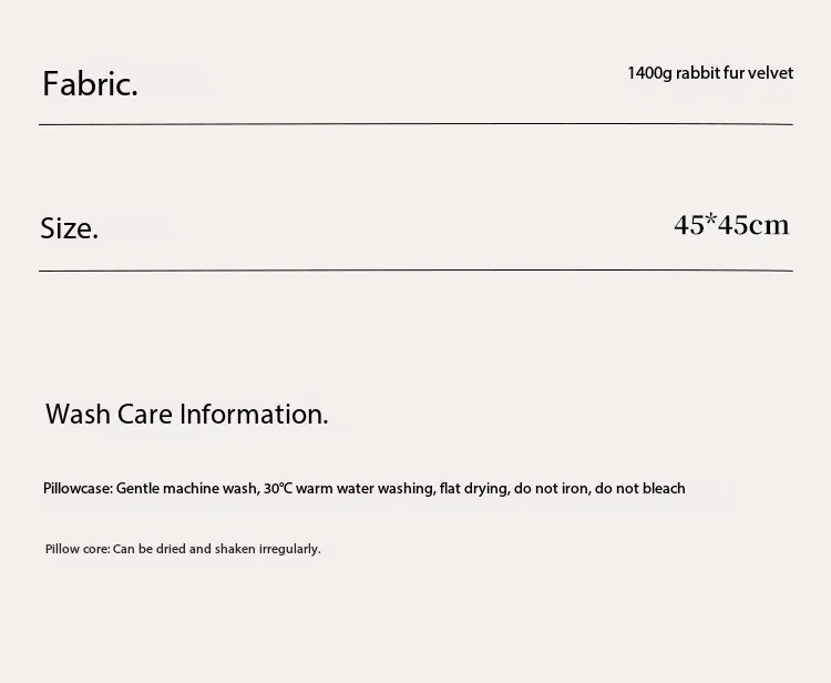 وسائد غرفة المعيشة للأريكة المخملية على شكل أرنب مختارة بعناية لخريف وشتاء وسائد أريكة سميكة وظهر #6