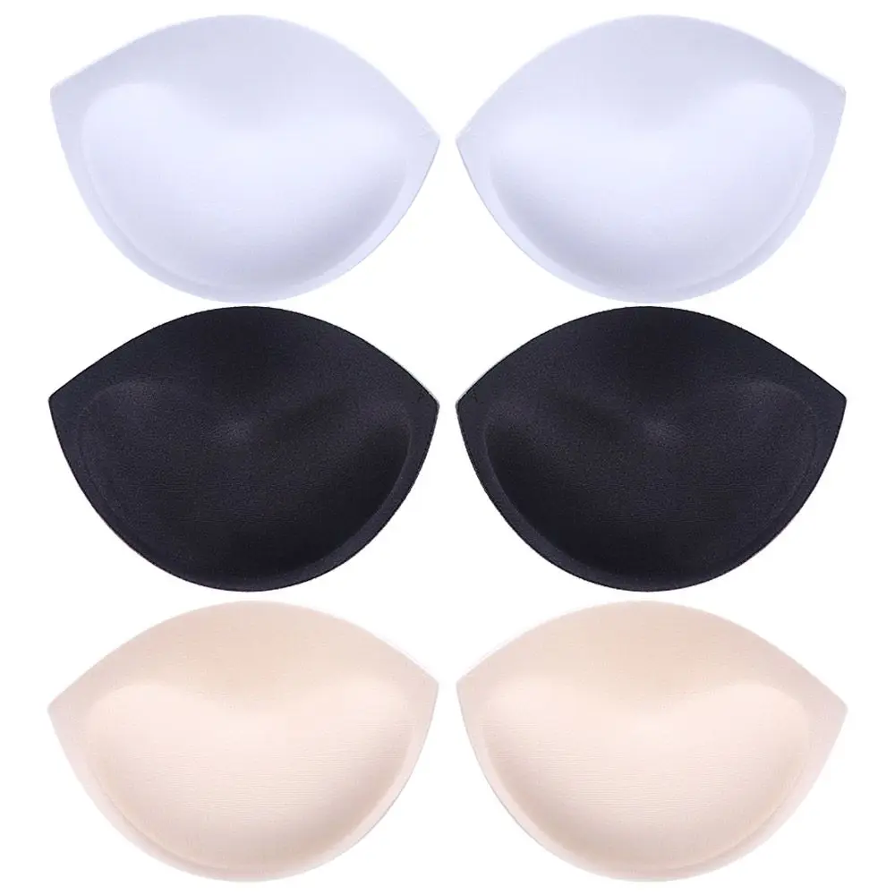 Adjustable Summer Breast Bra Inserts Cups Enhancer Sponge Bra Pads Women Chest Cups Thicken Chest Pads Inserts Chest